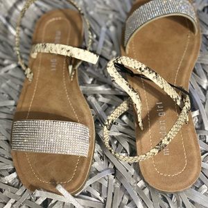 2 for $15 Madden Girl - G-Panthe rhinestone sandals